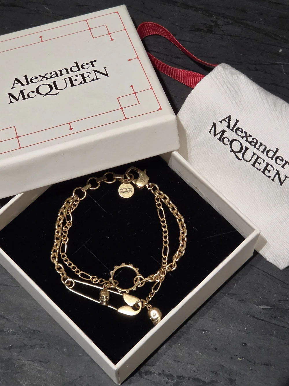 Alexander McQueen Memento Mori Bracelet